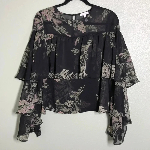LEITH Boho Floral Blouse - Picture 1 of 7